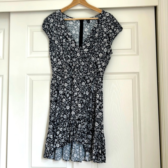 J. Crew Factory Dresses Jcrew Floral Wrap Dress Poshmark